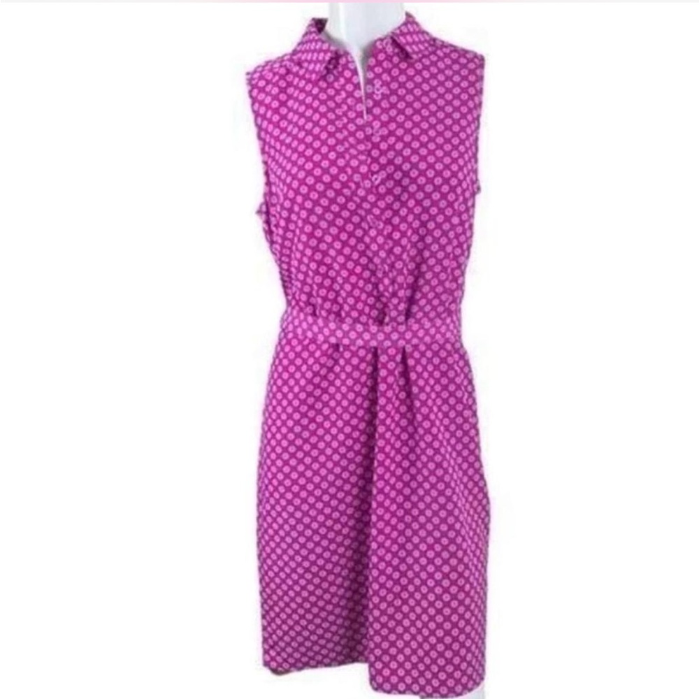 Pink Sleeveless banana republic Dress